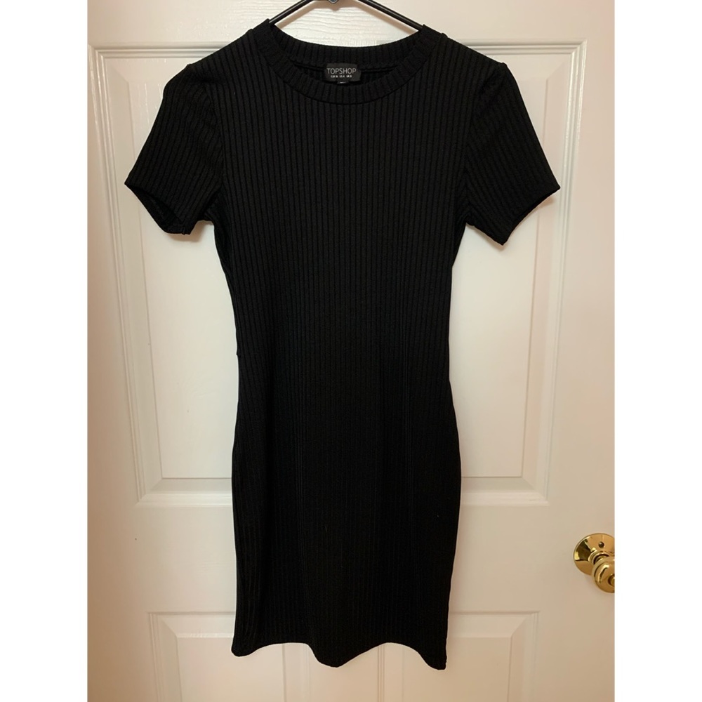 Topshop black dress